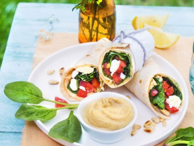 Hummus frisch aus dem Monsieur Cuisine