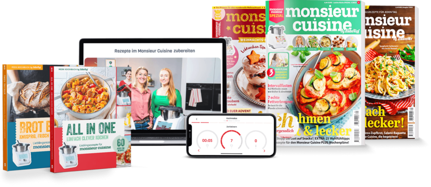 ZauberMix: Als App, Zeitschrift, Rezeptbuch und im Web